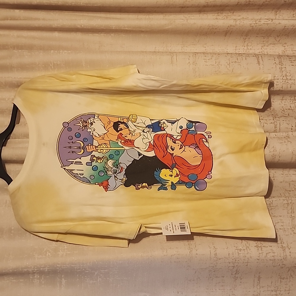 NWOT plus Disney Mermaid Tshirt